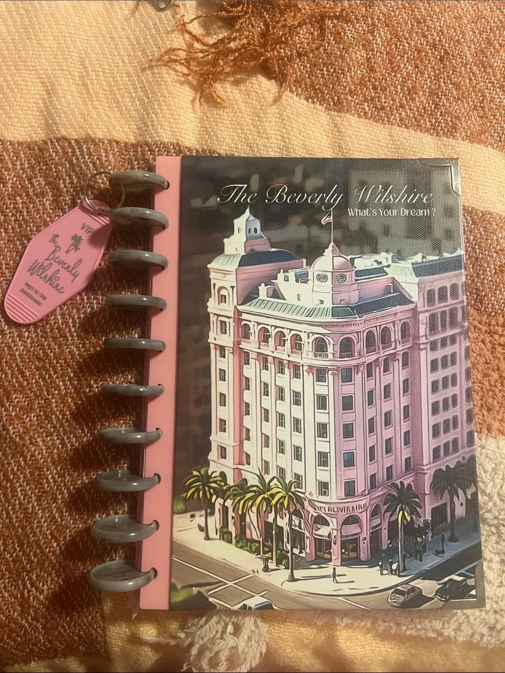 Daily Grind Planner- Pixiepop cover, dividers, and key chain
